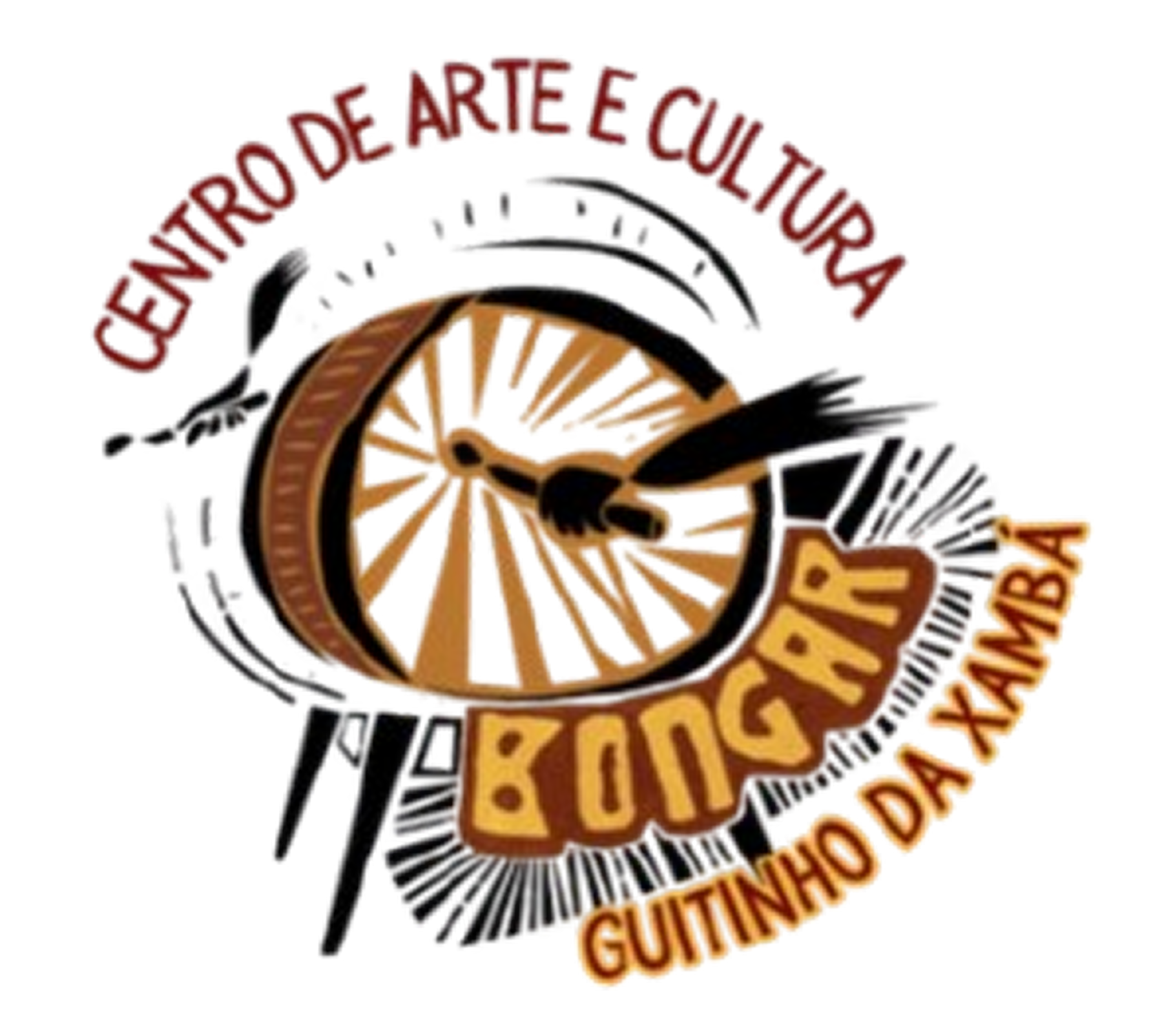 Arte gráfica institucional sobre parceria do projeto